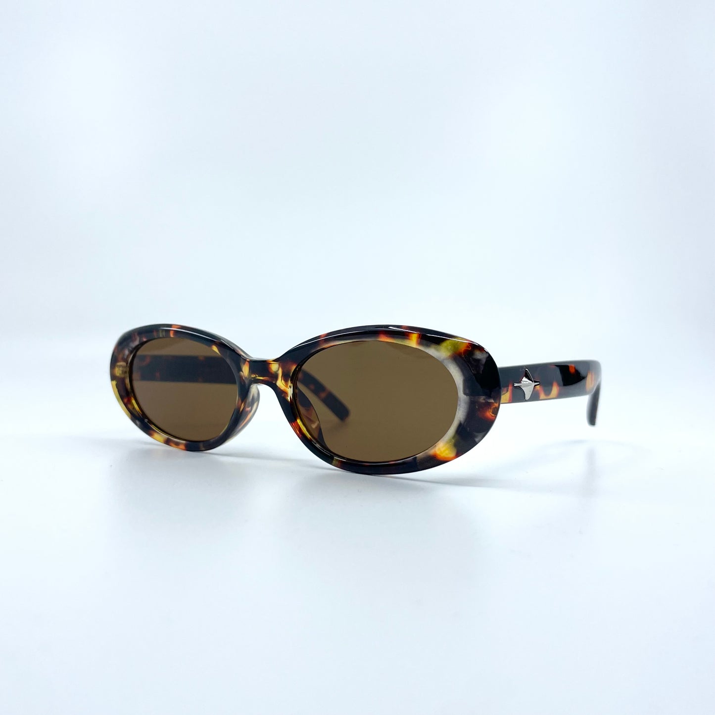 “Uptown” Oval Sunglasses