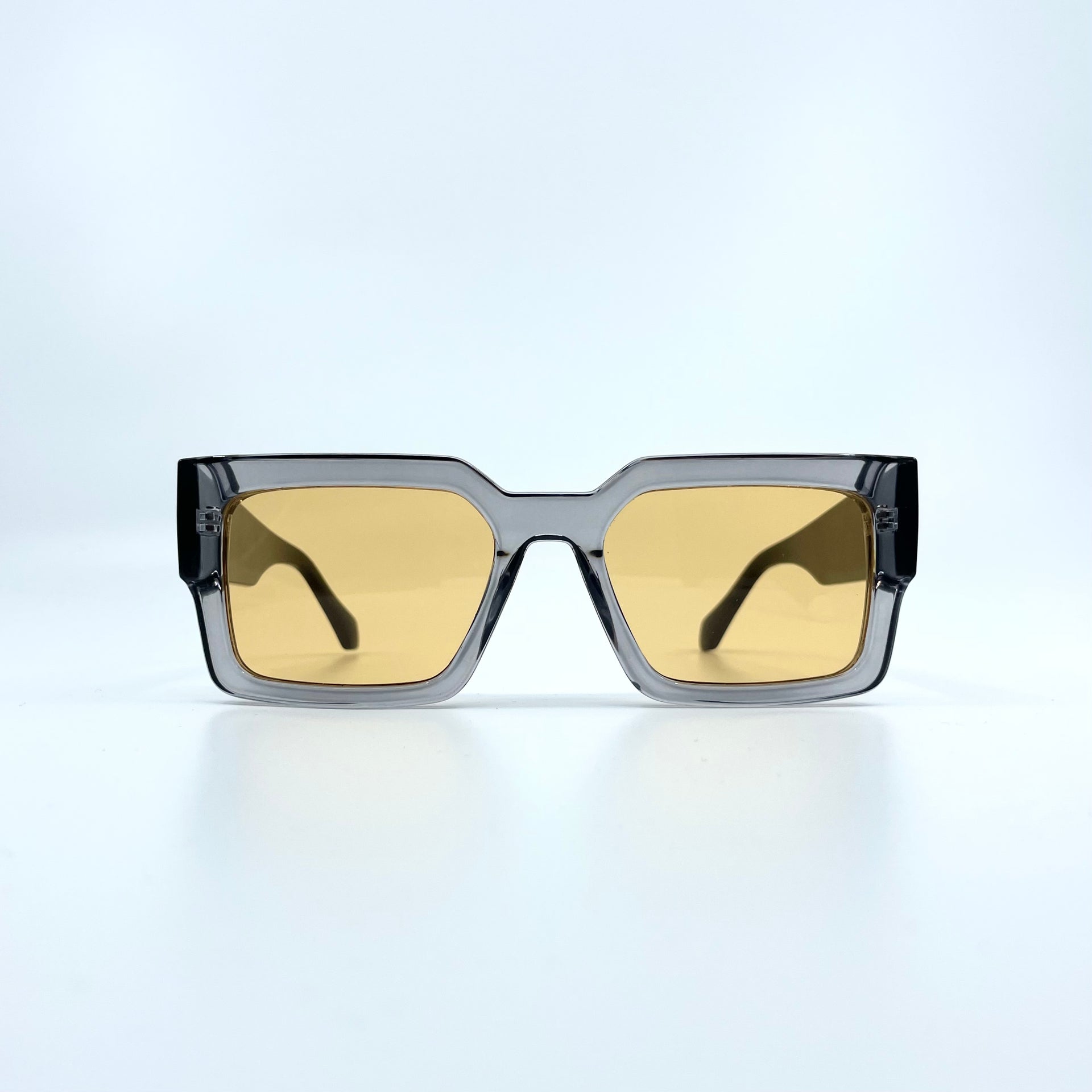 Black Flame Mirror Wrap-Around Sports Sunglasses